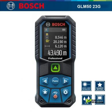 Далекомір лазерний Bosch GLM 50-23 G