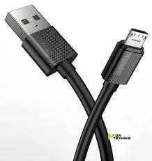 Кабель T-PHOX Nets T-M801 Micro USB - 1.2m (Черный)_