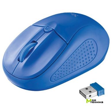 Мышь беспроводная Trust Primo Wireless Mouse Blue (20786)