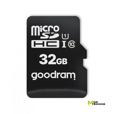 Карта памяти Goodram microSDHC UHS-I 32GB сlass10 M1A0-0320R12