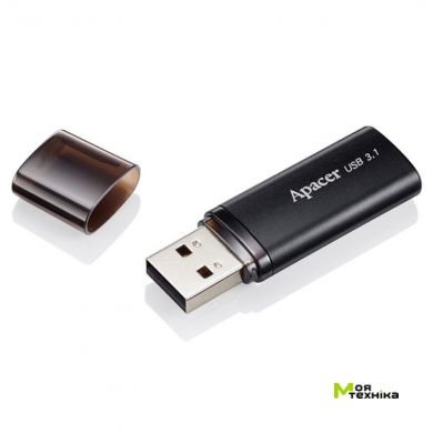 USB флеш Apacer AH25B 64GB Black USB 3.2 (AP64GAH25BB-1)