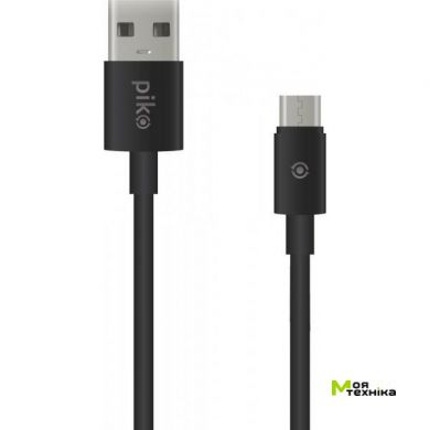 Кабель Piko Micro USB 0,2м CB-UM10 черный