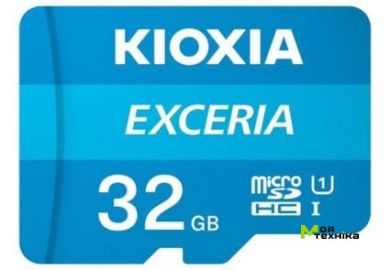 Карта памяти Kioxia Exceria microS DHC UHS-I 32GB class10+SD