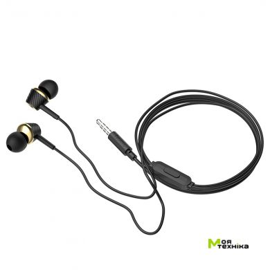 Навушники Hoco M70 Graceful Universal With Microphone (чорний)