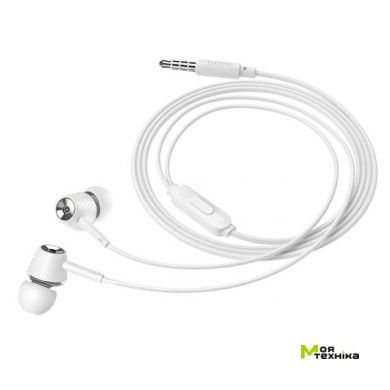 Навушники Hoco M70 Graceful Universal With Microphone (білий)