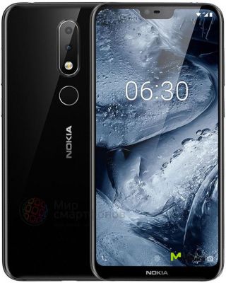 Мобильный телефон Nokia 6.1 Plus 4/64Gb Black TA-1116