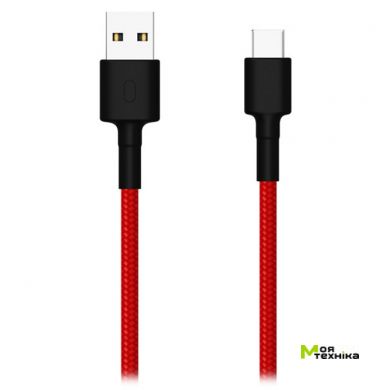 Кабель Xiaomi Mi Type-C Braided Cable red