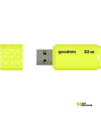 USB флеш Goodram UME2 32GB Yellow (UME2-0320Y0R11)