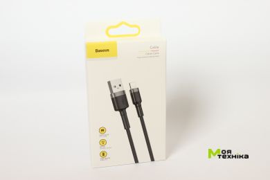 Кабель Baseus Cafule USB Lightning 1м черно-серый